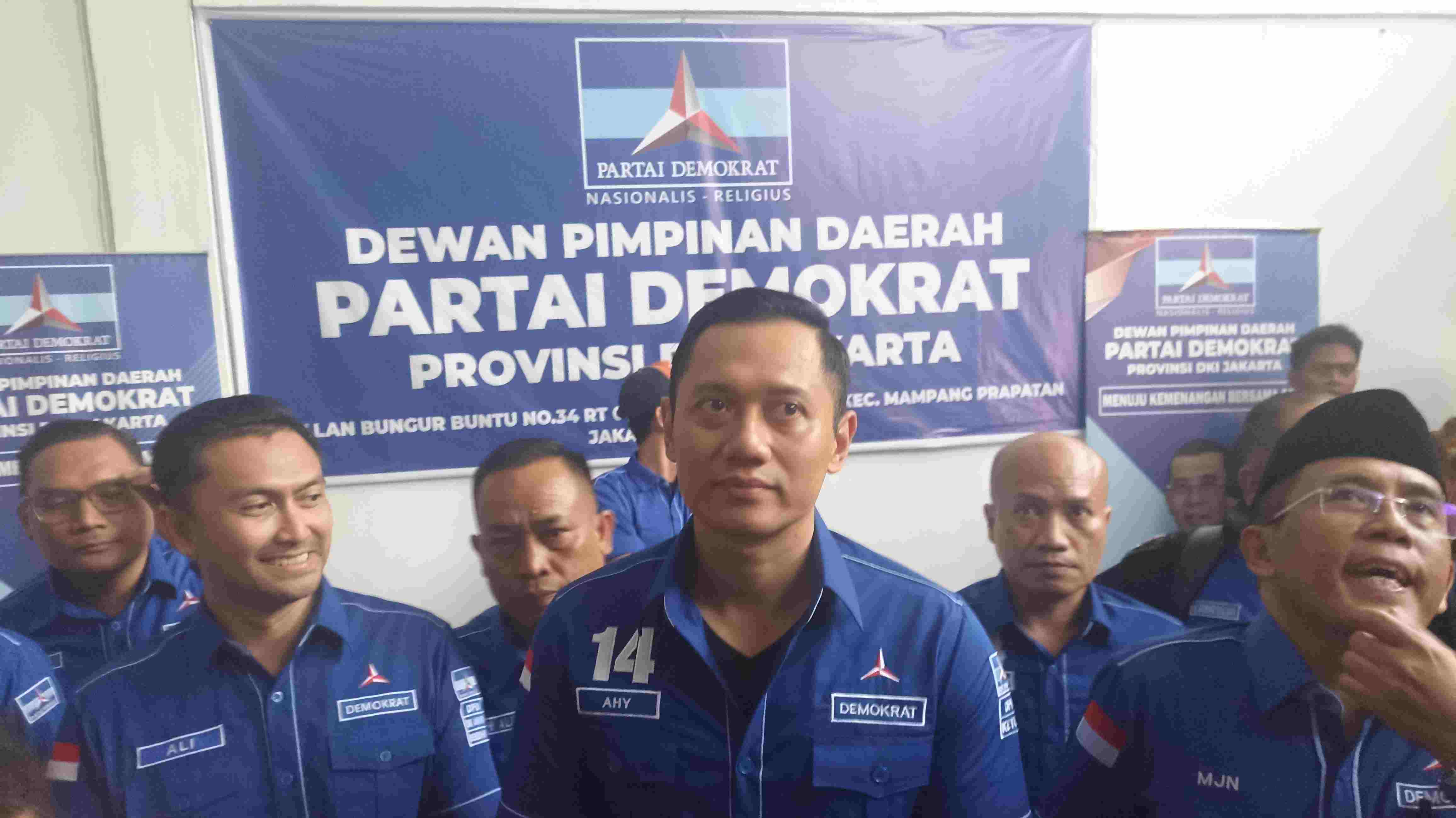 Ketua Umum Partai Demokrat Agus Harimurti Yudhoyono (SinPo.id/ Sigit Nuryadin)