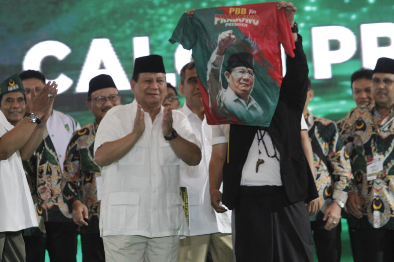 Deklarasi dukungan PBB terhadap Prabowo Subianto (Sinpo.id/Ashar)