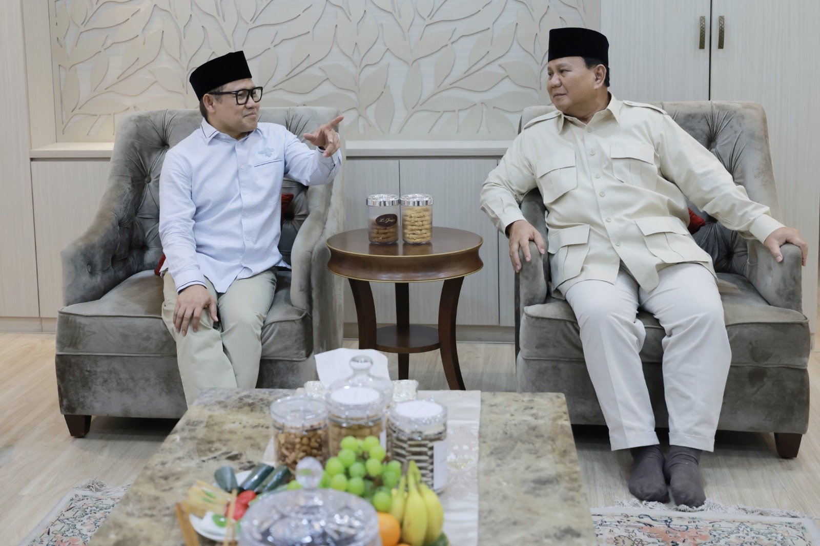 Keakraban Gus Muhaimin dan Prabowo Subianto (Sinpo.id/Tim Media)