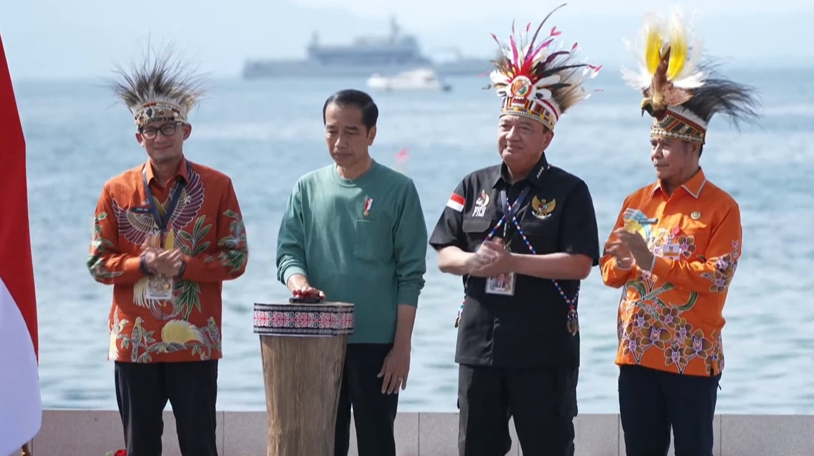 Peresmian Papua Street Carnival (Sinpo.id/Setpres)