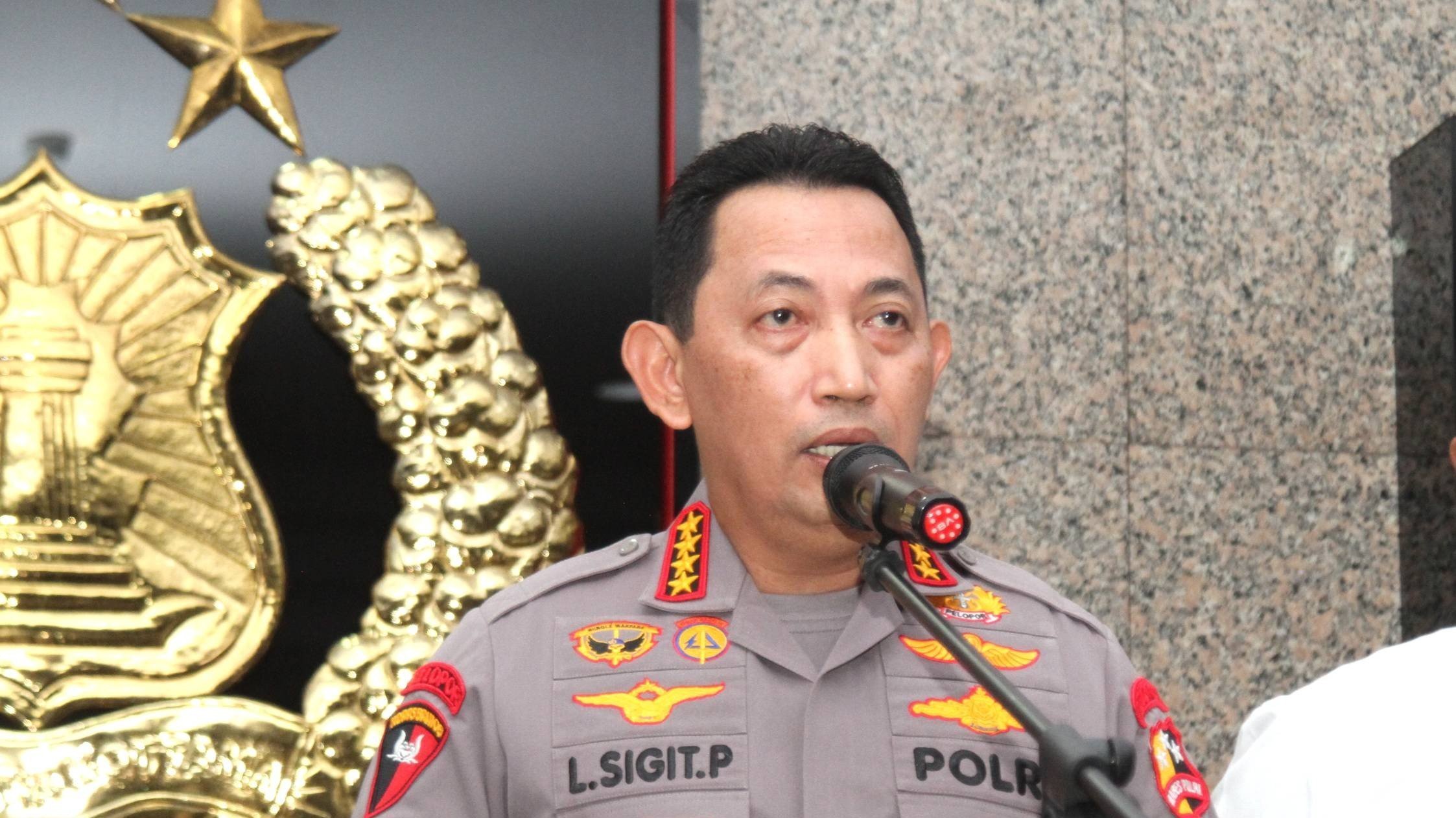 Kapolri Jenderal Pol Listyo Sigit Prabowo (SinPo.id/ Ashar)