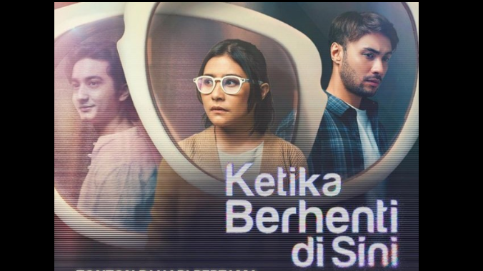 Poster film 'Ketika Berhenti di Sini'