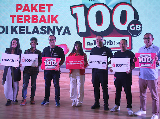 Smartfren luncurkan paket terjangkau 100Gb hanya 100 ribu (Ashar/SinPo.id)