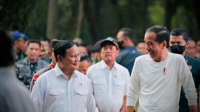 Potret kebersamaan Presiden Joko Widodo dan Prabowo Subianto (Sinpo.id/Biro Setpres)
