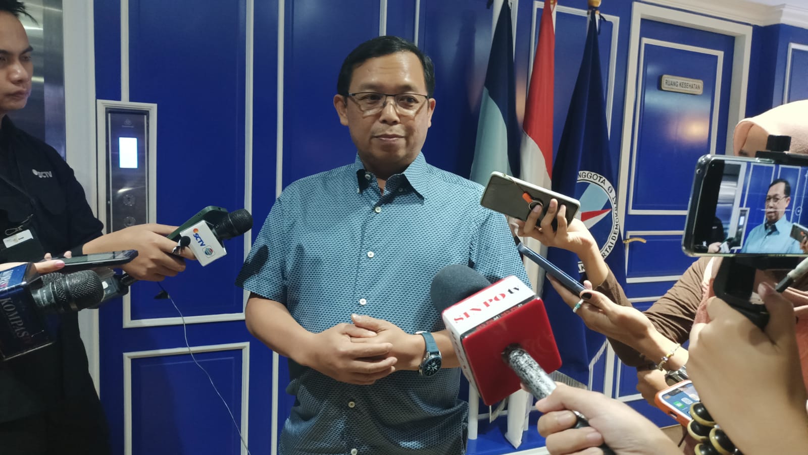 Anggota Komisi VI DPR RI, Herman Khaeron. (SinPo.id/Galuh Ratnatika)