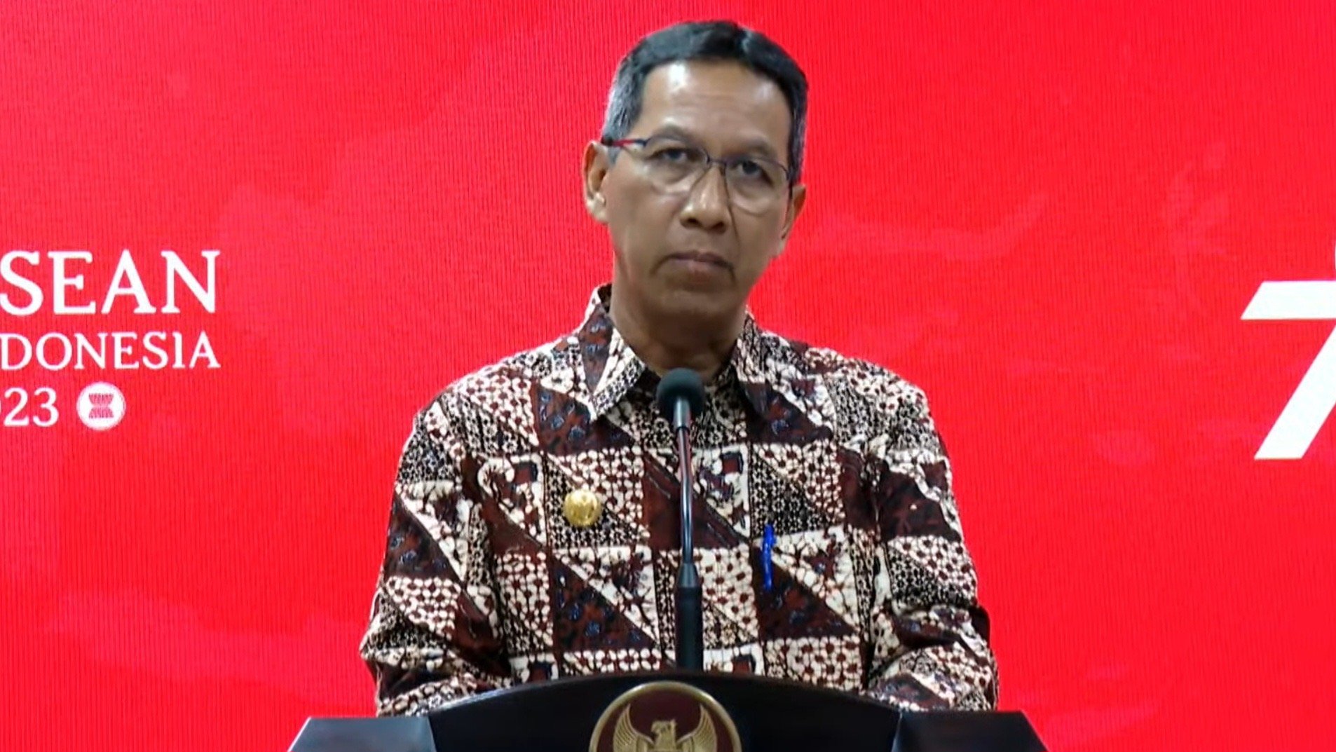 Penjabat (Pj) Gubernur DKI Jakarta Heru Budi Hartono. (SinPo.id/Setkab)