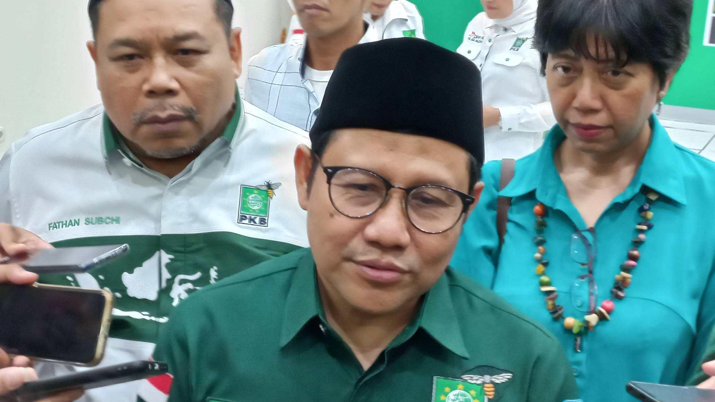 Ketua Umum PKB Muhaimin Iskandar (SinPo.id/ Khaerul Anam)