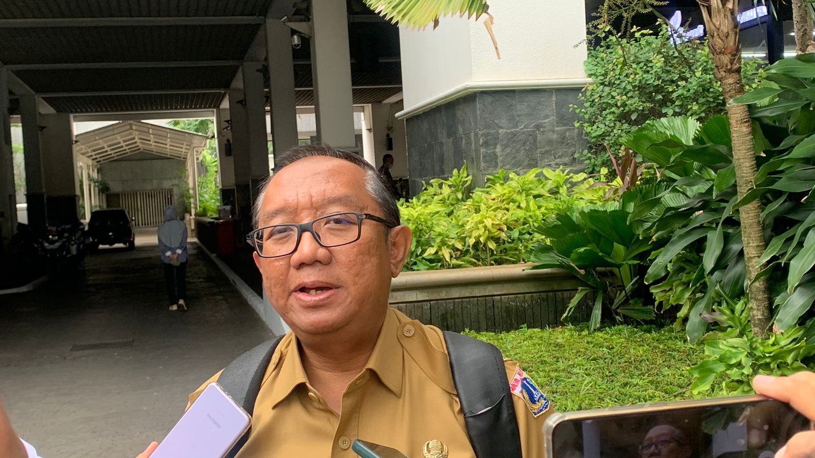 Kepala Dinas Lingkungan Hidup DKI Jakarta, Asep Kuswanto (SinPo.id/ Khaerul Anam)