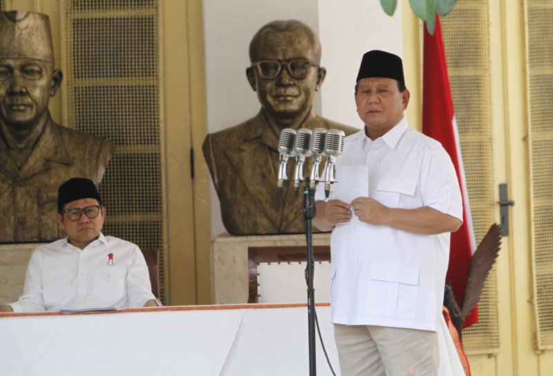 Ketua Umum Partai Gerindra Prabowo Subianto. (Ashar/SinPo.id)