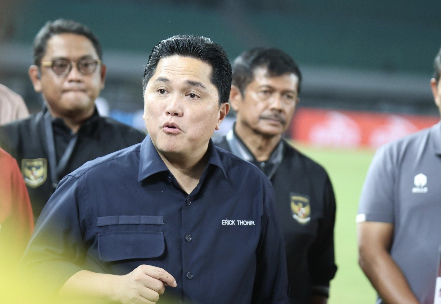 Ketua Umum Persatuan Seluruh Sepak Bola Indonesia (PSSI) Erick Thohir. (SinPo.id/Dok. PSSI)
