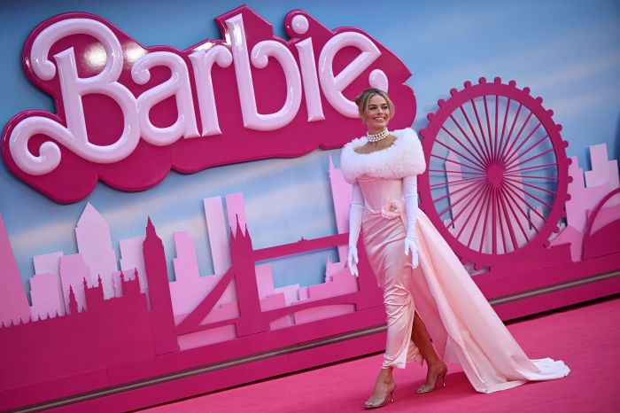 Aktris Australia Margot Robbie pemeran utama film Barbie. (SinPo.id/AFP)