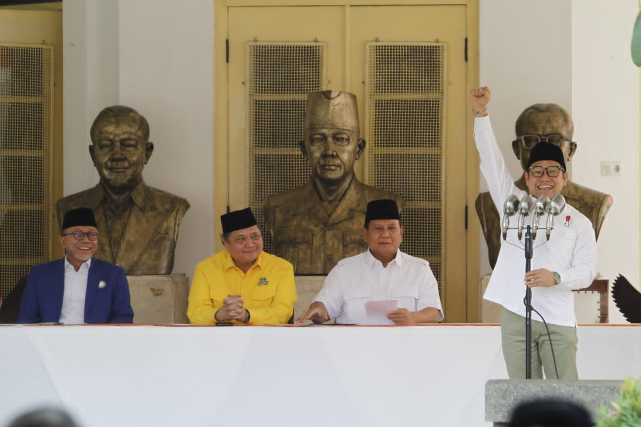 Deklarasi dukungan dari PAN dan Golkar terhadap pencapresan Prabowo Subianto (Sinpo.id/Ashar)