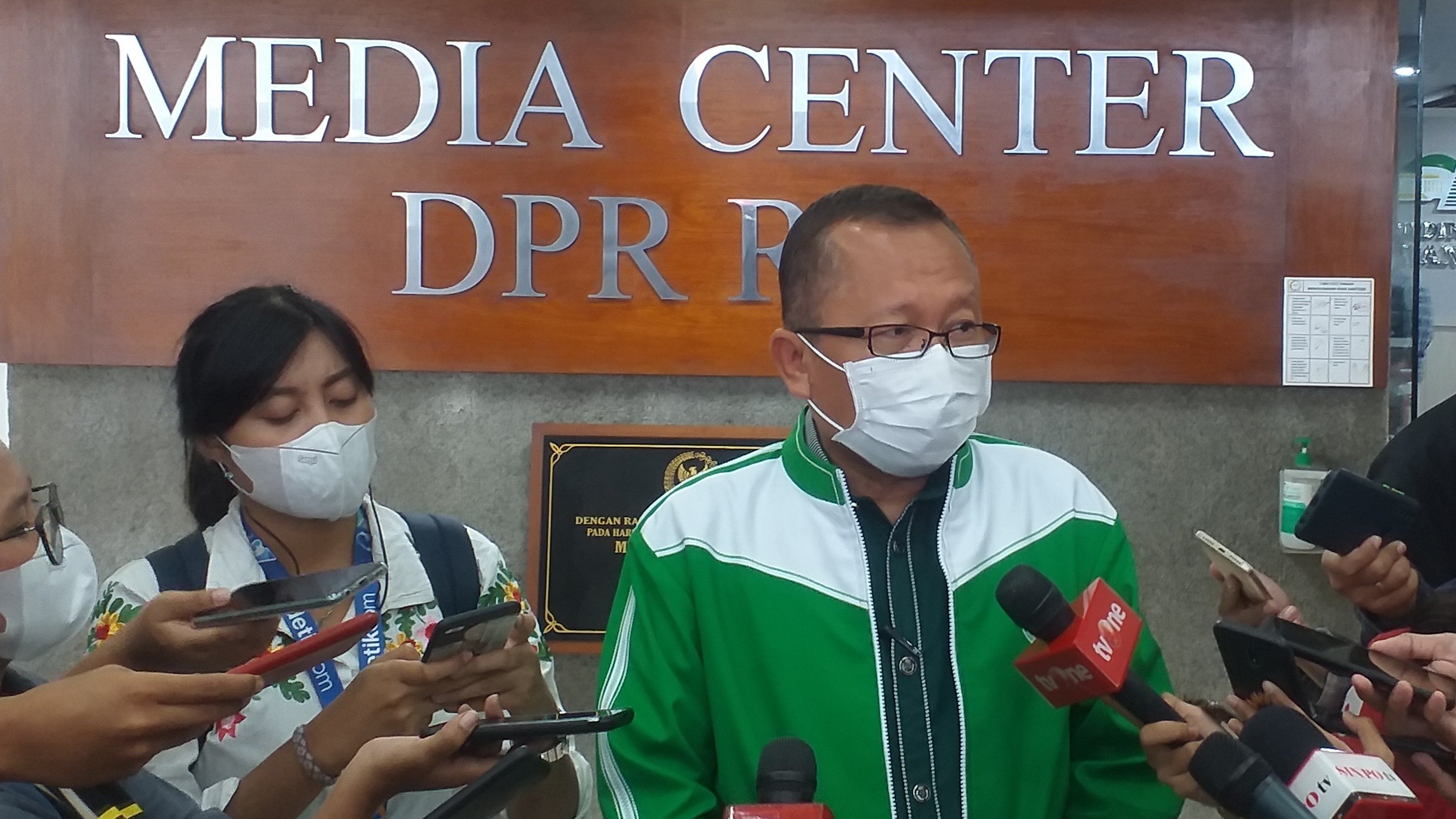 Anggota Komisi III DPR RI Arsul Sani (SinPo.id/ Sigit Nuryadin)