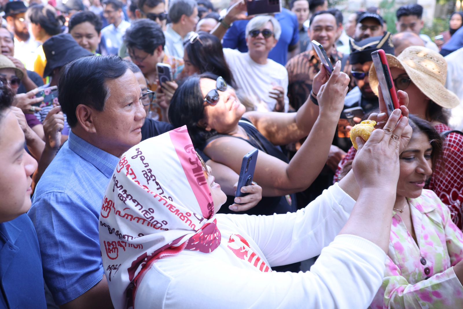 Prabowo Subianto saat menghadiri 17-an di AS (SinPo.id/ Tim Media Prabowo)