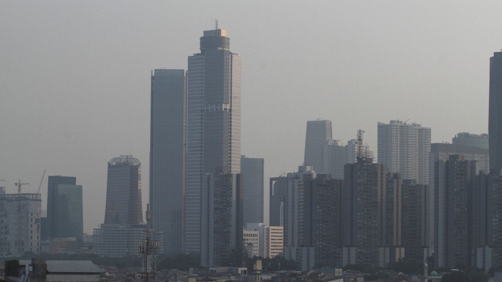 Polusi udara di Jakarta (SinPo.id/ Ashar)