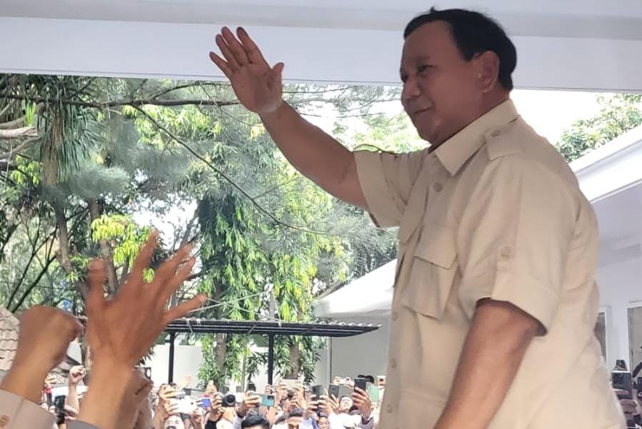 Prabowo Subianto (SinPo.id/ Galuh Ratnatika)