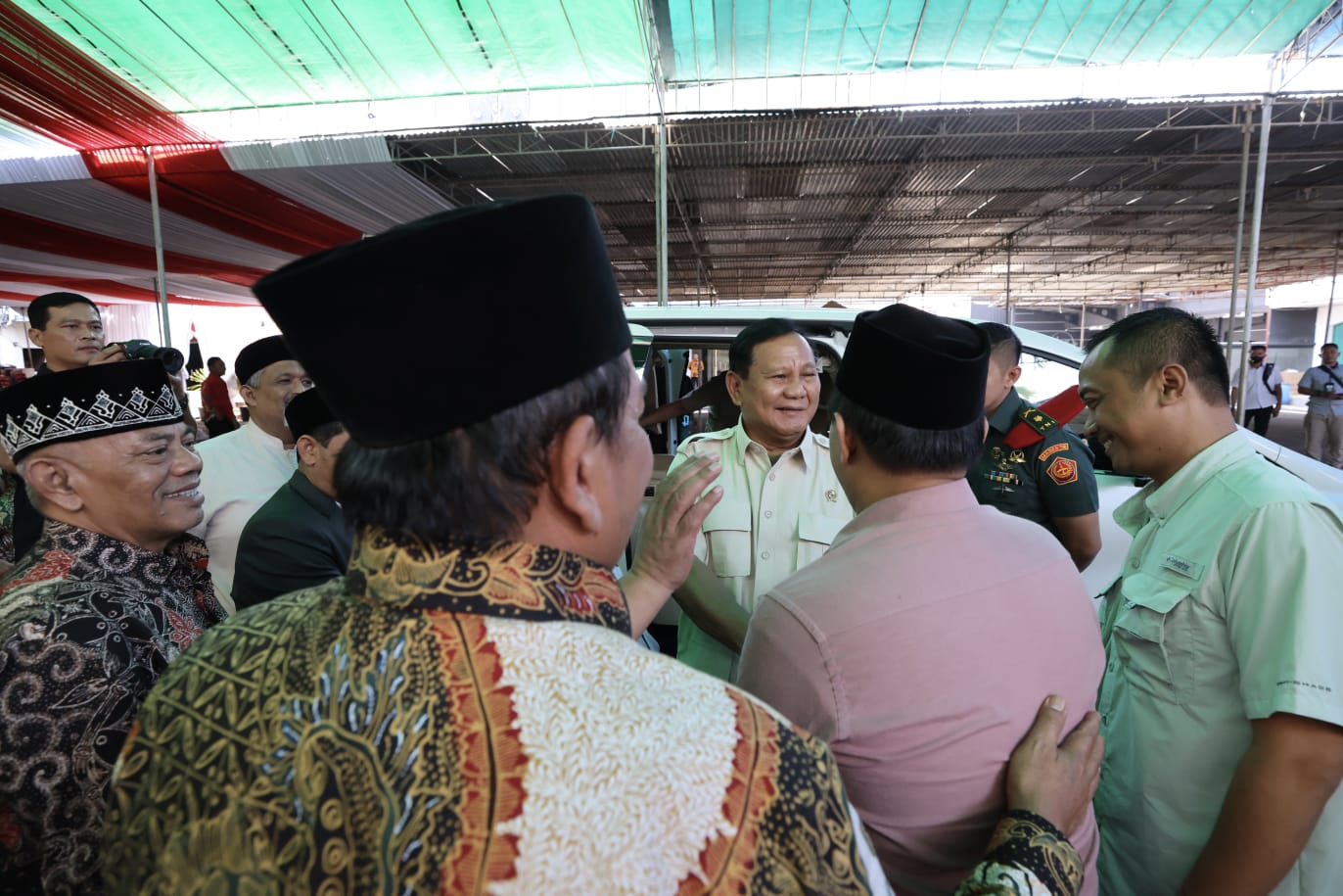 Prabowo tinjau kesiapan Muktamar Sufi Internasional (Sinpo.id/Tim Media)