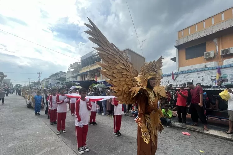 Pawai budaya di Belakangpadang, Batam (Sinpo.id/Antara)