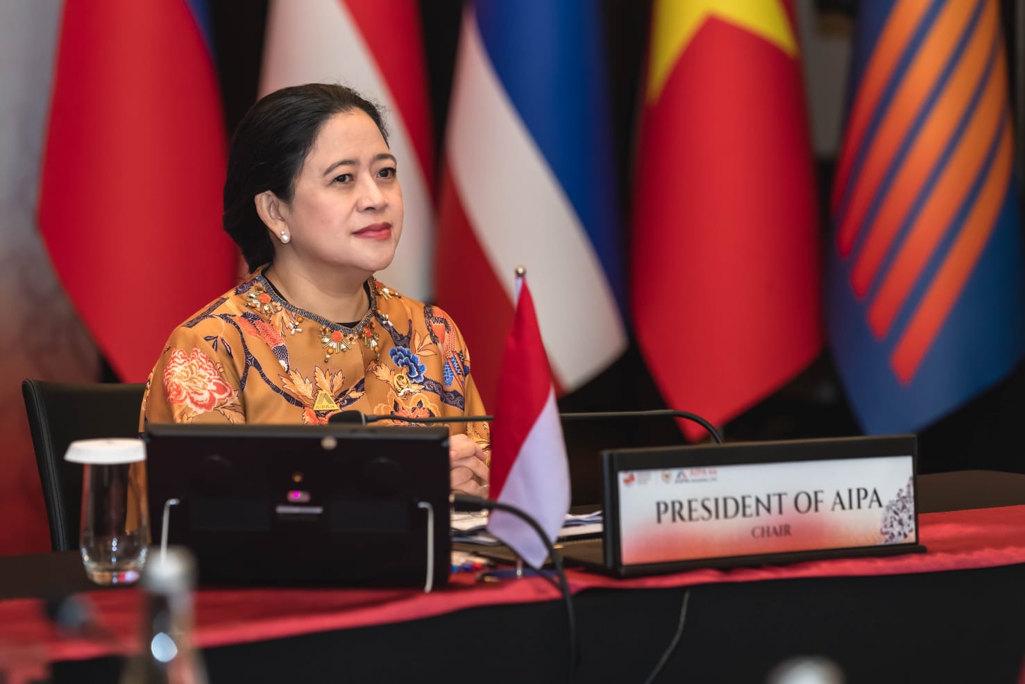 Ketua DPR RI sekaligus Presiden ASEAN Inter Parliamentary Assembly (AIPA) ke-44, Puan Maharani