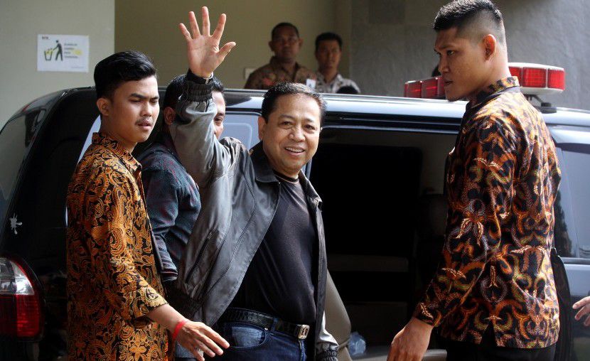 Narapidana kasus korupsi e-KTP Setya Novanto. (SinPo.id/Antara)