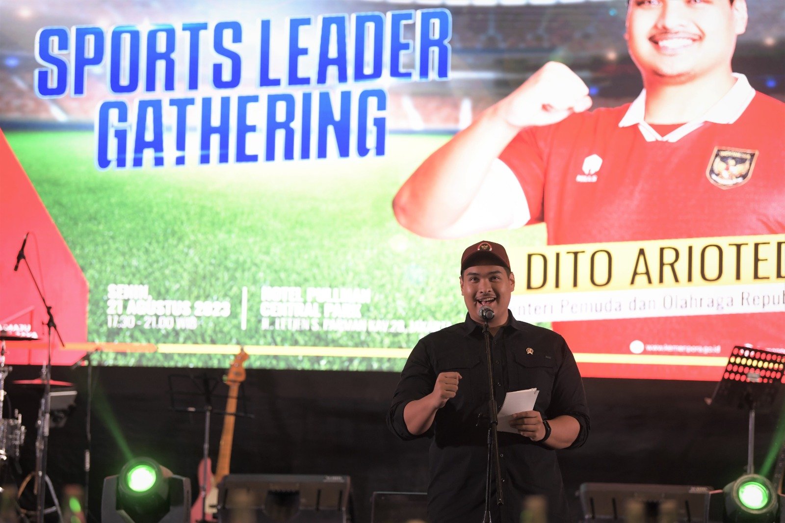 Menteri Pemuda dan Olahraga Republik  Indonesia (Menpora RI) Dito Ariotedjo (Kementerian Pemuda dan Olahraga)