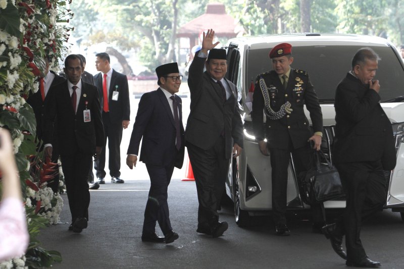 Menhan Prabowo Subianto. (SinPo.id/Ashar)