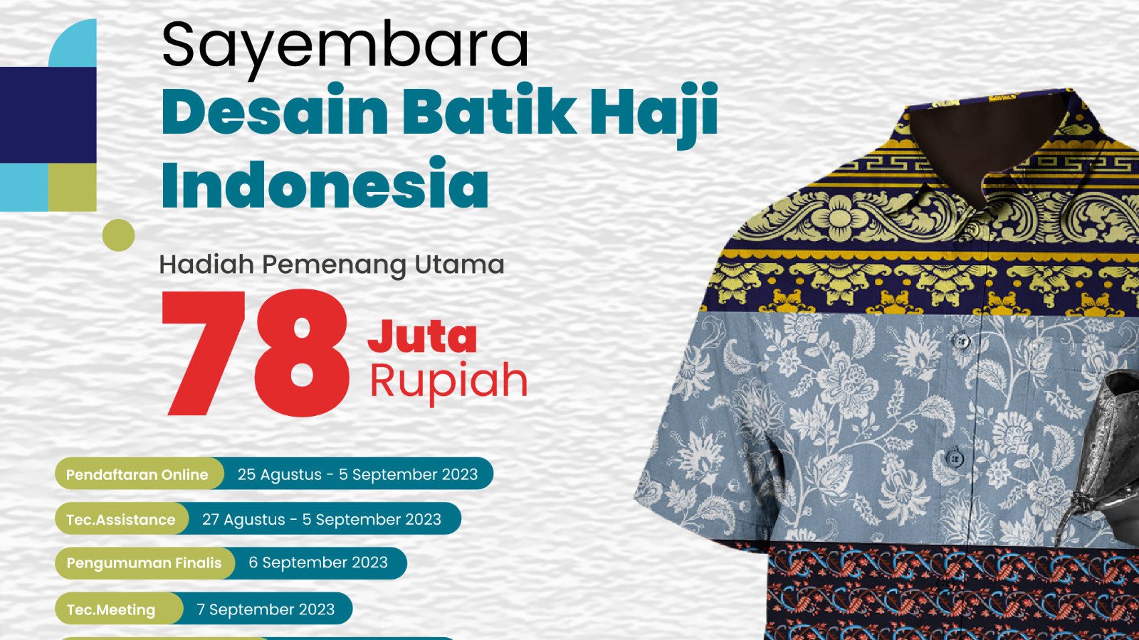 Sayembara Desain Batik Haji Indonesia