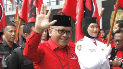 Sekjen DPP PDI Perjuangan (PDIP) Hasto Kristiyanto (SinPo.id/ Ashar)