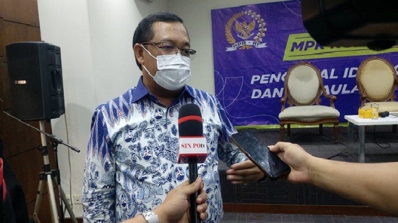 Ketua Badan Pembina Organisasi Keanggotaan dan Kaderisasi (BPOPKK) Partai Demokrat Herman Khaeron (SinPo.id/ Ari Harahap)