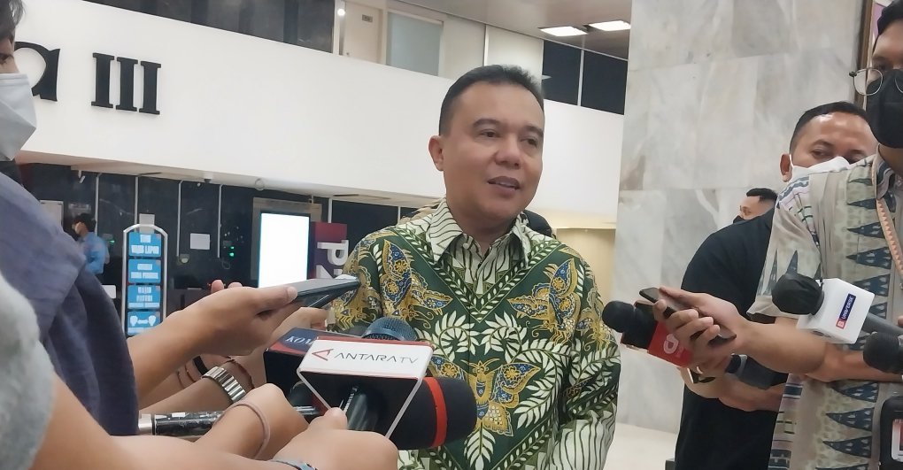 Ketua Harian DPP Partai Gerindra Dasco (SinPo.id/ Galuh Ratnatika)