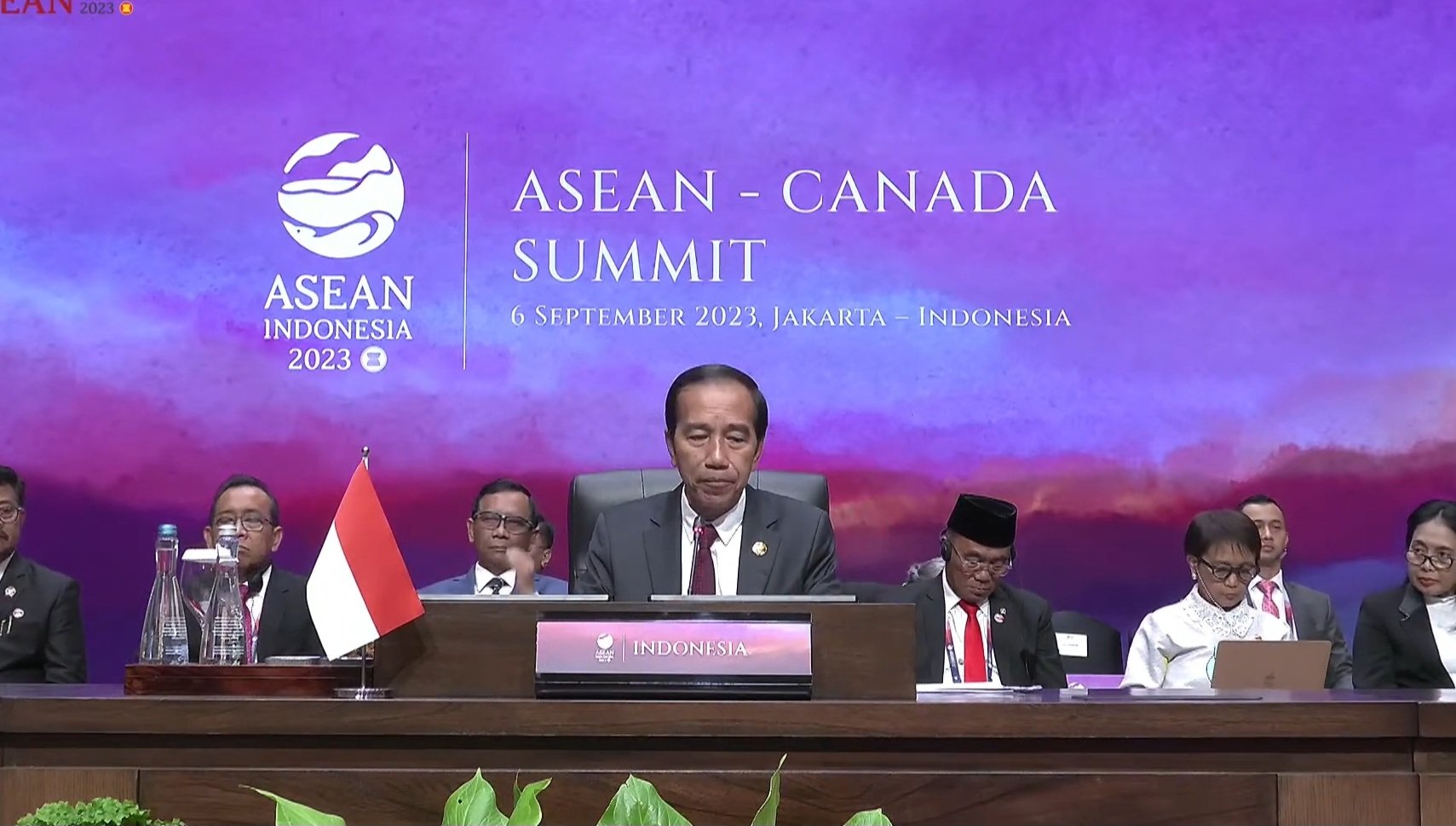 Presiden Joko Widodo saat memimpin KTT ASEAN (SinPo.id/ Setkab)