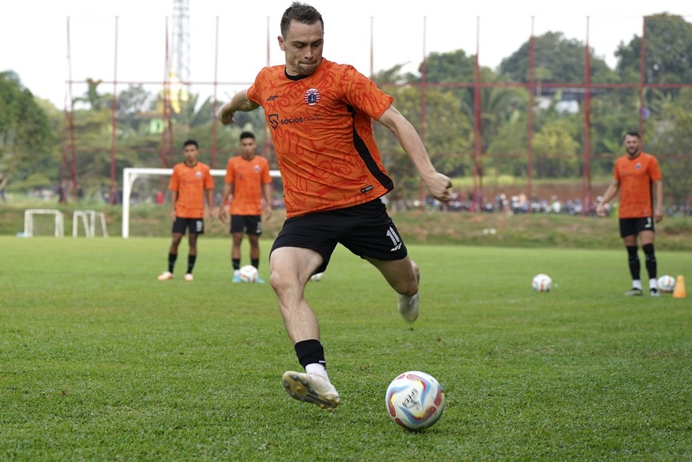 Gelandang Persija asal Polandia, Maciej Gajos (Liga Indonesia Baru)