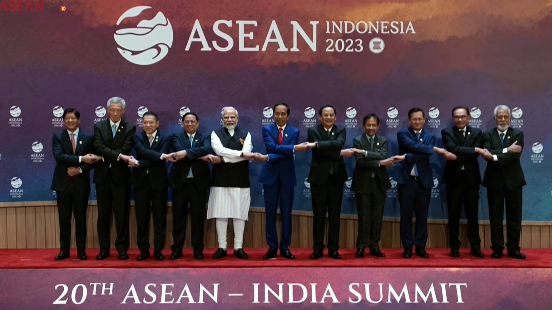 KTT ASEAN-India (Sinpo.id/Setkab)