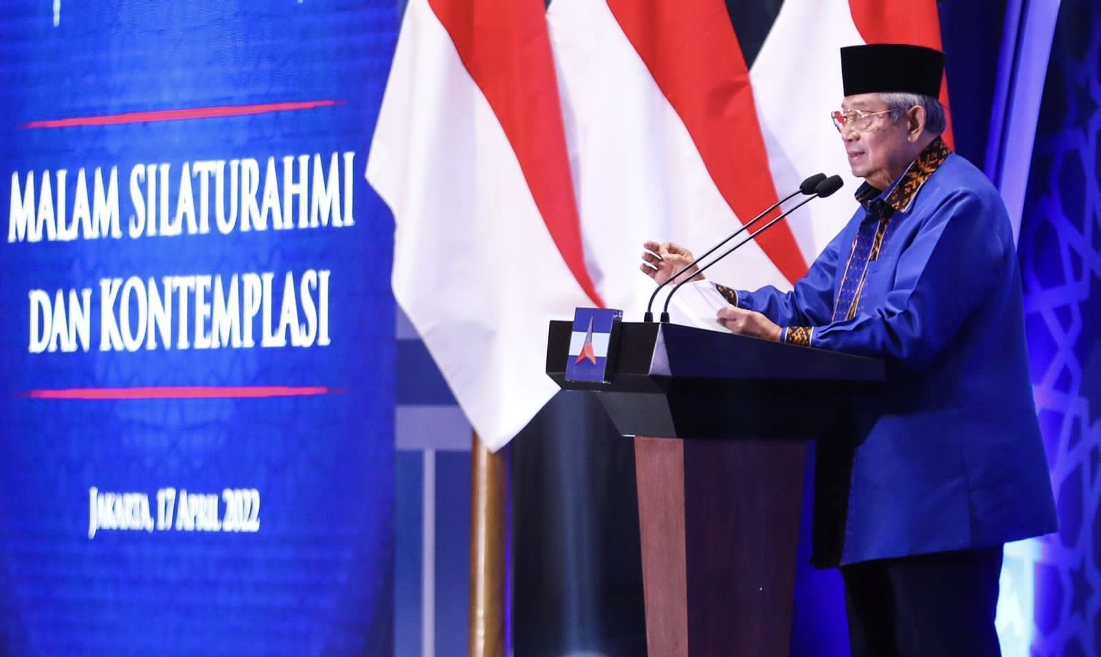 Ketua Majelis Tinggi Partai Demokrat Susilo Bambang Yudhoyono (SBY) (SinPo.id/ Dok. Partai Demokrat)