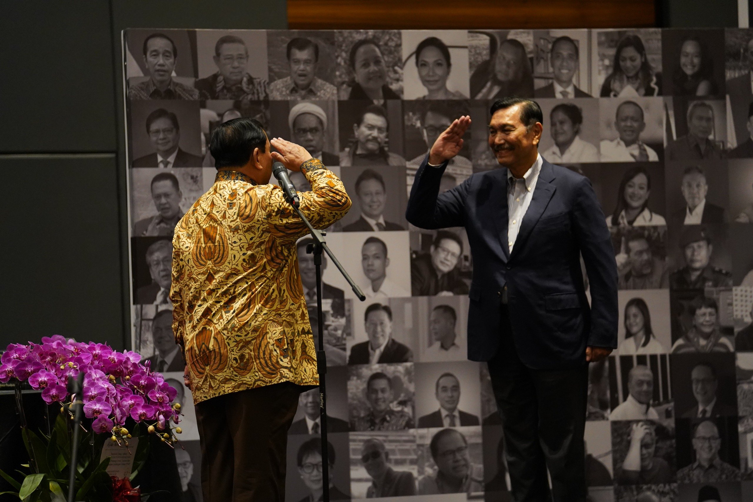 Pertemuan Prabowo dan Luhut (Sinpo.id/Tim Media)