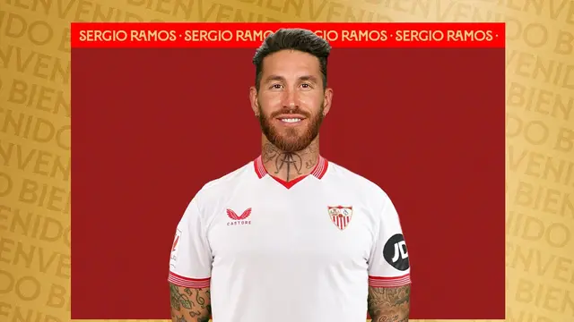 Sergio Ramos bergabung Sevilla. (SinPo.id/Dok. Sevilla)