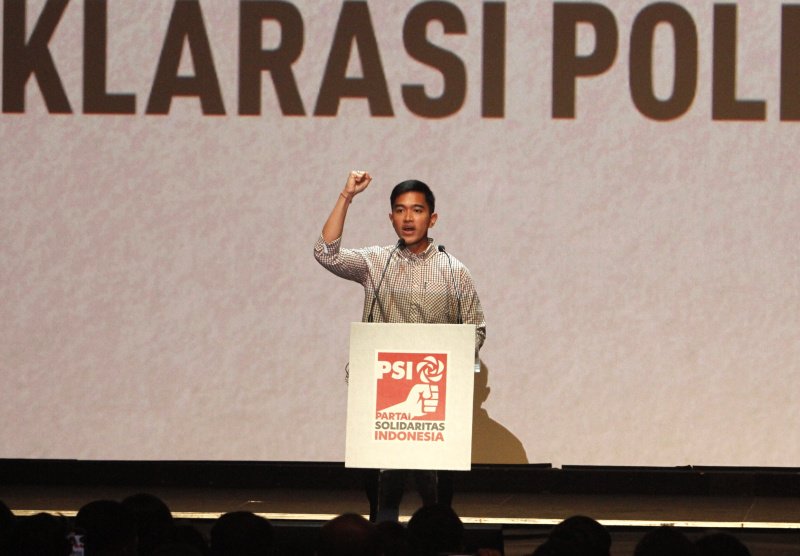 PSI umumkan Ketua Umum yang baru Kaesang Pangarep gantikan Giring (Ashar/SinPo.id)