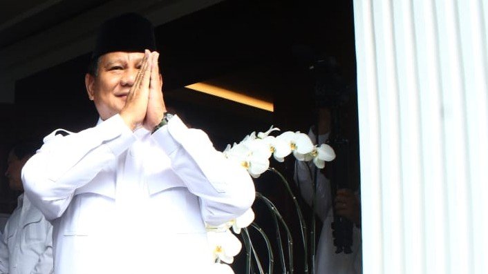 Bacapres Prabowo Subianto (SinPo.id/ Ashar)