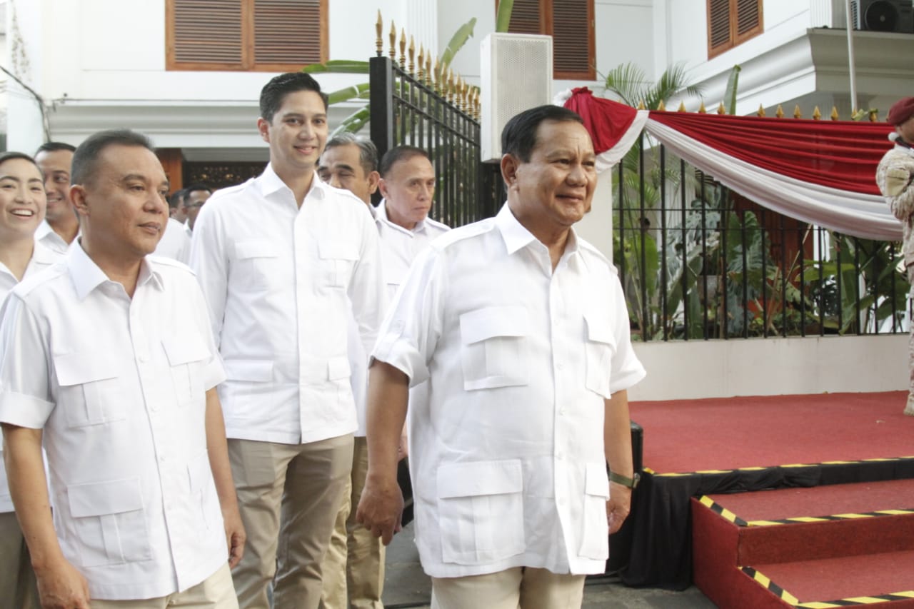 Ketua Umum Partai Gerindra Prabowo Subianto. (Ashar/SinPo.id)