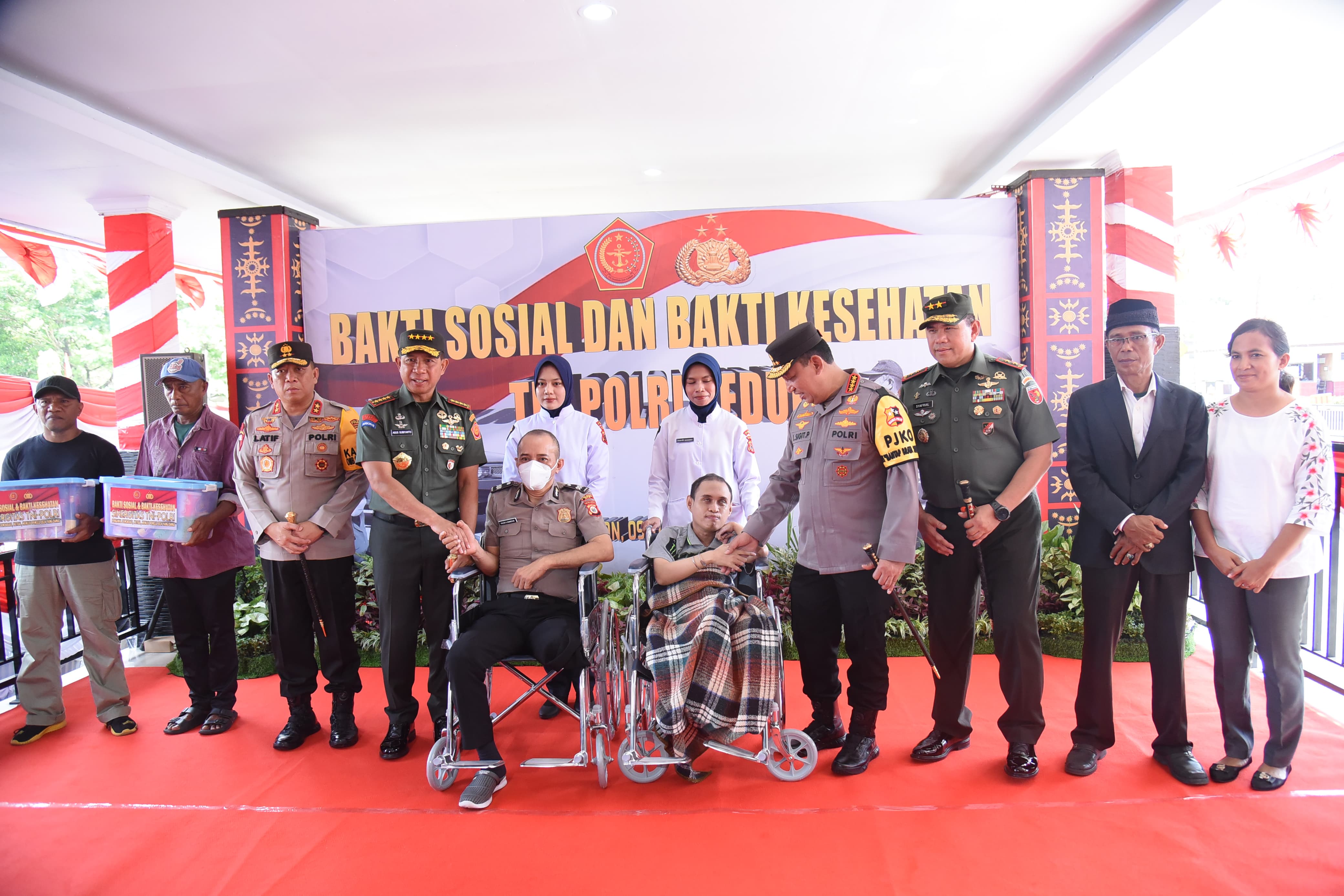 Kapolri Jenderal Listyo Sigit Prabowo dan Panglima TNI Jenderal Agus Subiyanto (SinPo.id/ Humas Polri)