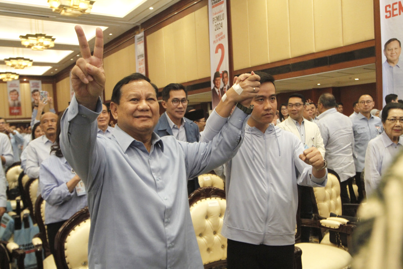 TKN dan TKD Prabowo-Gibran gelar rakornas strategi kemenangan (Ashar/SinPo.id)