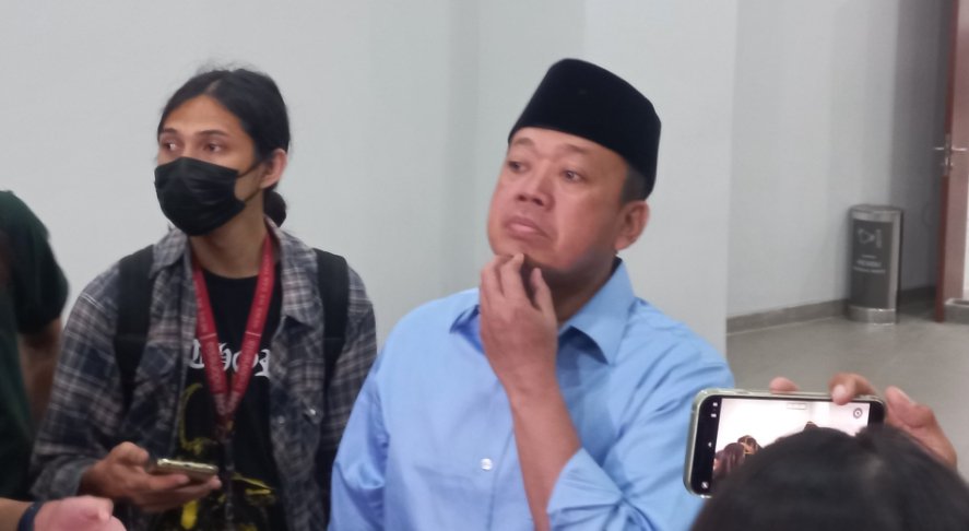 Sekretaris Tim Kampanye Nasional (TKN) Prabowo-Gibran, Nusron Wahid (SinPo.id/ Khaerul Anam)