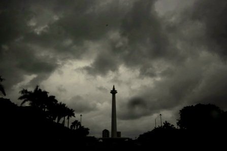 Cuaca ekstrem di Jakarta (SinPo.id/ Beritajakarta)