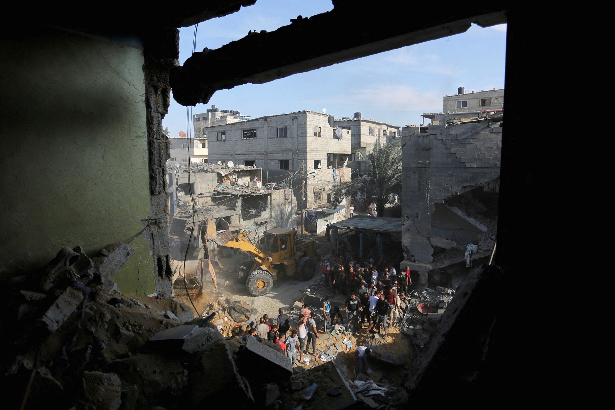 Serangan Israel ke Palestina (SinPo.id/ Reuters)