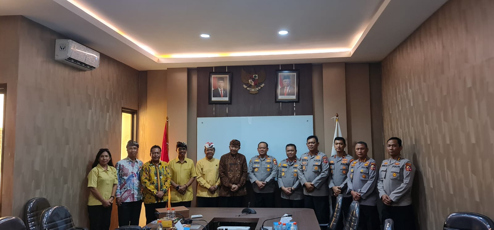 BPIP saat  rapat koordinasi Operasi Nusantara Cooling System 2023-2024 (SinPo.id/ Dok. BPIP)