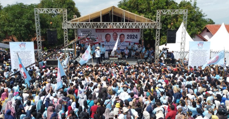 Kampanye Prabowo di Majalengka (SinPo.id/ Tim Media)