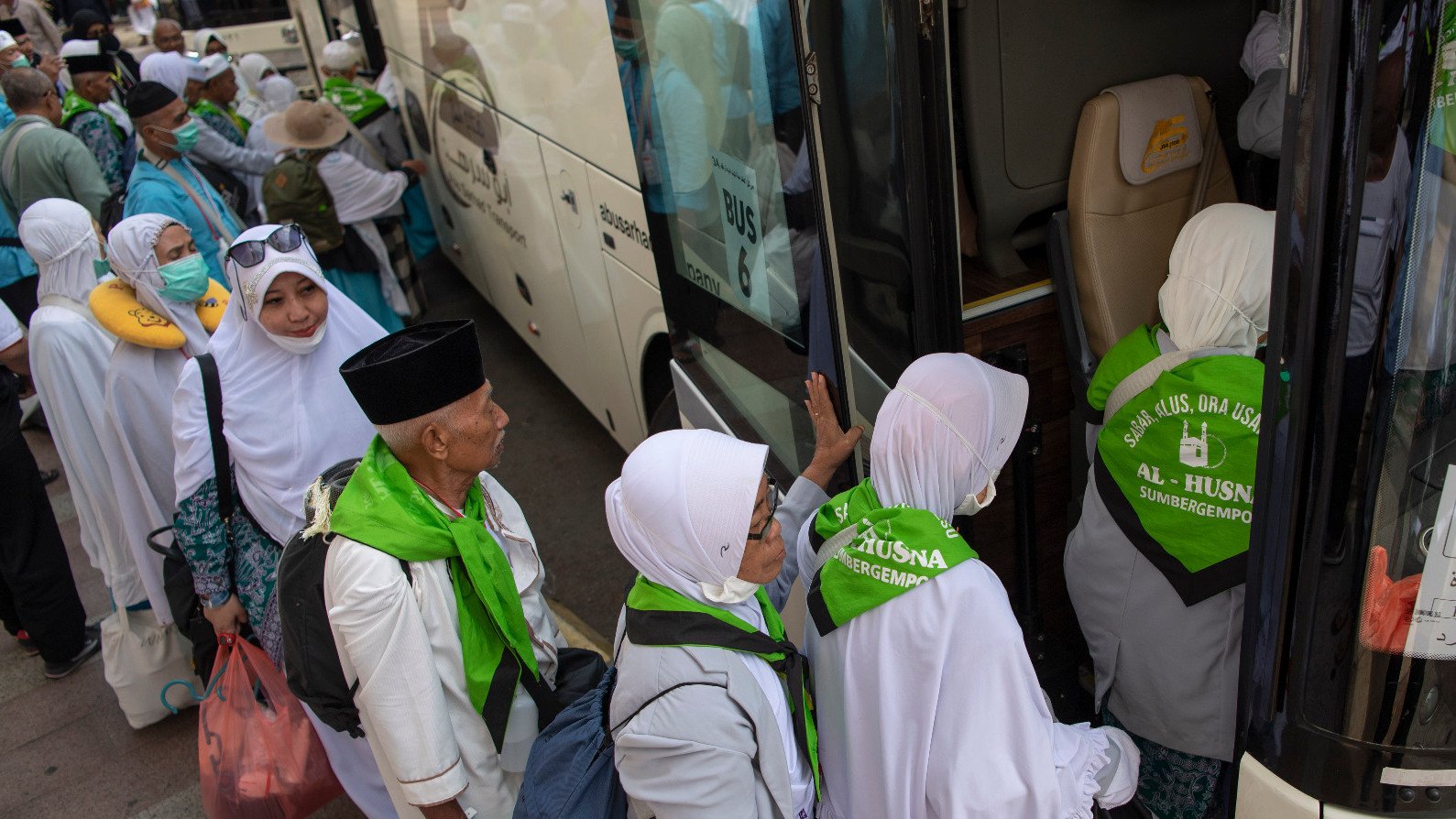 Para Jemaah Haji Indonesia (Sinpo.id/Kemenag)