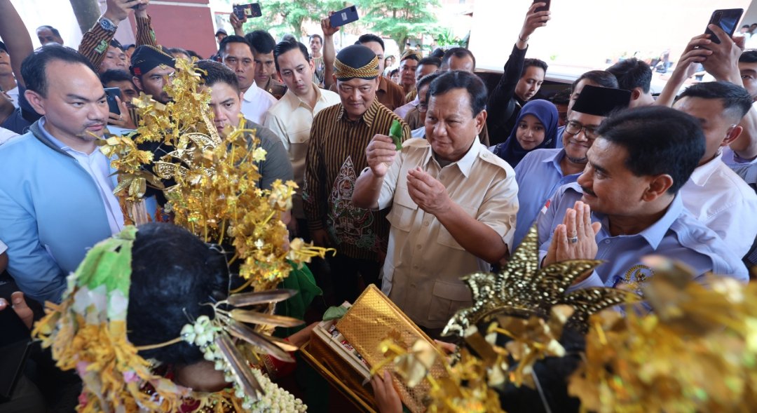 Capres Prabowo Subianto di Jambi (SinPo.id/ Tim Media Prabowo)