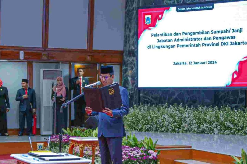 Penjabat (Pj) Gubernur DKI Jakarta Heru Budi Hartono. (SinPo.id/Antara)