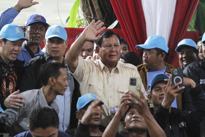 Calon presiden (capres) nomor urut 2 Prabowo Subianto. (Ashar/SinPo.id)